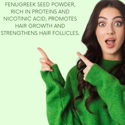 mGanna Fenugreek Seed Powder 0.5 LBS / 227 | Methi - Authentic Indian Spice Blend, Hair care routine | Ideal for Cooking & Meat Seasoning - Image 5