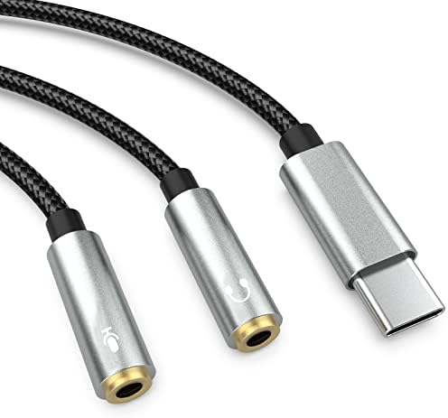 3-Pack USB-C To 3.5mm AUX Headphone Jack Adapters For IPhone 15 & Android
