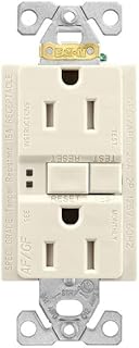 Cooper Wiring TRAFGF15LA-K-L Duplex Receptacle Wall Plate, Plain