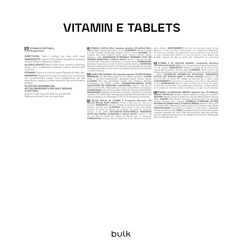 Bulk Vitamin E Softgels, 400IU, Pack of 270 - Image 4