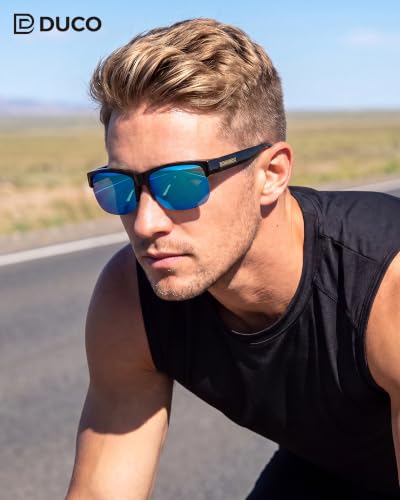 Image of DUCO Polarized Fitover Sunglasses UV400 Protection & HD for Unisex 8960