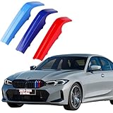 VaisbyTown Automotive Grill Inserts for BMW 2023-2026 3 Series G20 330i 330e 320i 320d Sedan xDrive 8-Beam, Front Grille Accessories