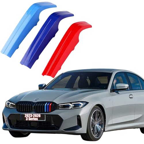 VaisbyTown Automotive Grill Inserts for BMW 2023-2026 3 Series G20 330i 330e 320i 320d Sedan xDrive 8-Beam, Front Grille Accessories