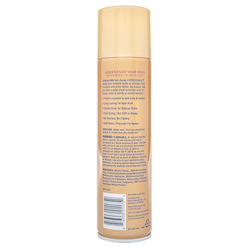 VO5 Crystal Clear Extra Body Hair Spray 8.5 oz miniatura 2