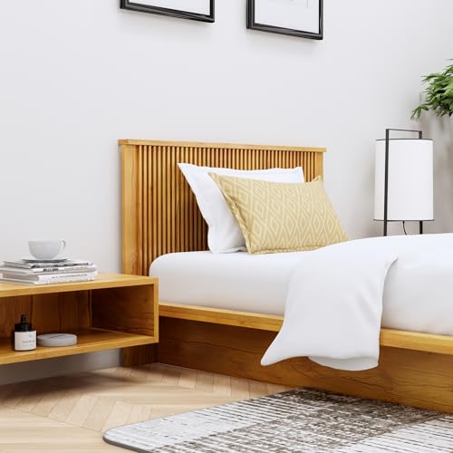 Image of Bniture Modern Low Height Single Size Bed Without Storage | Engineered Wood Platform Bed Designer Headboard | Bed King Size Wooden Cot Double Bed for Bedroom 3 Year Warranty (Giant Wood)