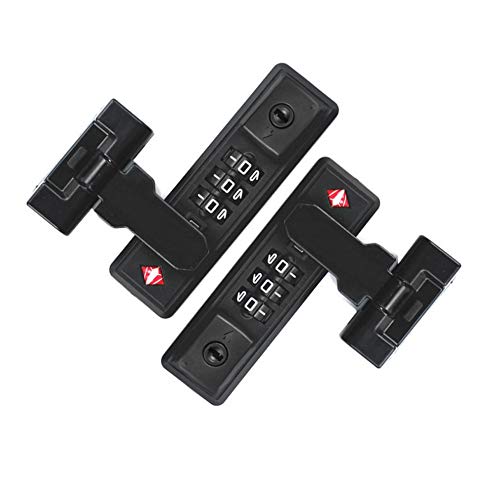 Image of 2pcs Luggage Lock, Luggage Suitcase Hasps with Combination Lock,Mechanical 3 Digit Combination Lock