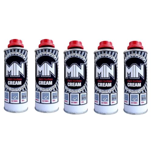 Image of MIN Multi Surface Cleaning Cream 100g (Pack of 5) | Removes Tough Stains, Grease & Grime | For Kitchen, Bathroom, Tiles & Steel