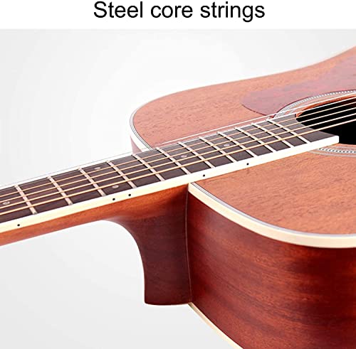 Full Size Guitar Guitar 6 String Silky Feel Sound Crisp C Shaped Neck Missing Corner Right Hand Adult Beginner Folk… - Les Beatles, Paul McCartney, John Lennon, RIngo Starr, George Harrison Full Size Guitar Guitar 6 String Silky Feel Sound Crisp C Shaped Neck Missing Corner Right Hand Adult Beginner Folk… – Image 8