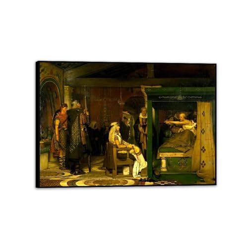 Reproduction peinture Fredegonda Alma-Tadema pour sublimer la décoration murale du salon