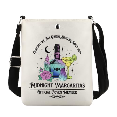 TIIMG Movie Inspired Gift Witch Gift Margarita Halloween Drinking Gift Midnight Margaritas Crossbody Bag