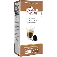 Capsulas Compatibles Nespresso - Cafe Cortado con Leche - 60