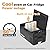 Setpower 12V Refrigerator 21 Quart Portable Freezer 50 Hours Backup Cooling,Electric Cooler for Vehicles Car Refrigerator 12V Portable Fridge for Car Camping Truck Van RV SUV Road Trip Travel RF20