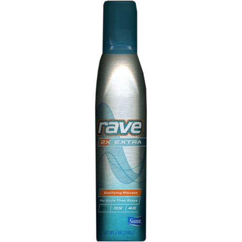 Rave: 2X Extra Bodifying Mousse, 7 oz