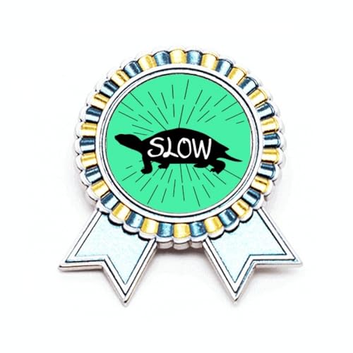 Broche tortue noire en métal M pour relooker une tenue terne facilement