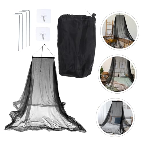 Moustiquaire lit double pliable filet portable camping randonnée - 5