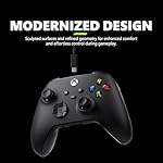 Xbox Wireless Gaming Controller + USB-C® Cable (2025) – Carbon Black – Play on Xbox, Windows, Android, iOS, FireTV Sticks, Smart TVs, VR Headsets - Image 3