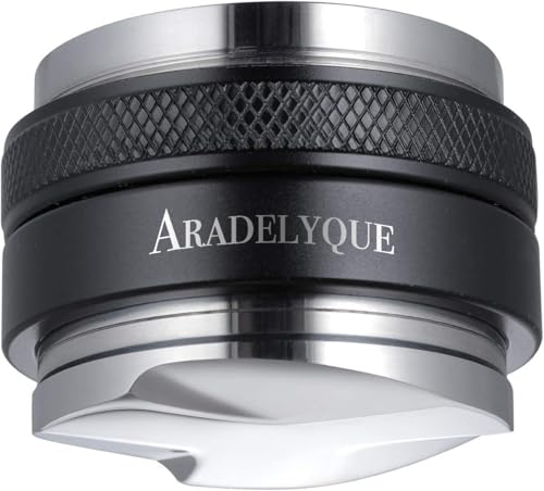 53mm Coffee Distributor and Tamper, Dual Head Coffee Leveler Compatible with Breville 54mm Portafilter, Adjustable Depth- Professional Espresso Hand Tampers