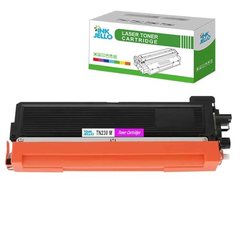 InkJello Compatible Toner Cartridge Replacement for Brother DCP-9010CN HL-3040CN HL-3070CW MFC-9120CN MFC-9320CW TN230M (Magenta)