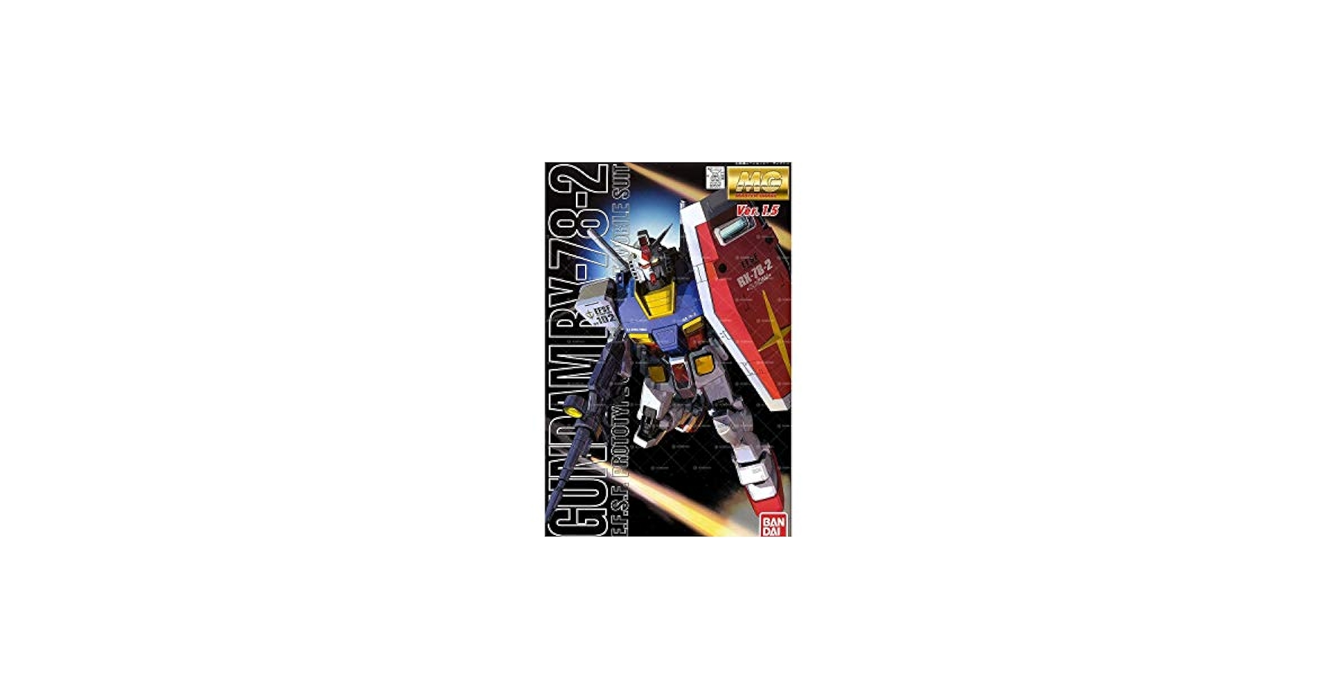 Amazon.com: Bandai Hobby RX-78-2 Gundam Ver 1.5, Bandai