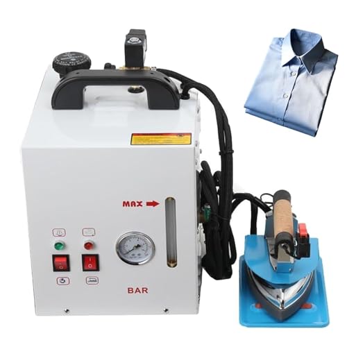 1600W Industrial Steam Ironing Station,Commercial Electric Iron Boiler,900W Steamer,4 L Garment For Clothes,Clothing Stores,Dry Cleaners,Laundry Tailor Studios