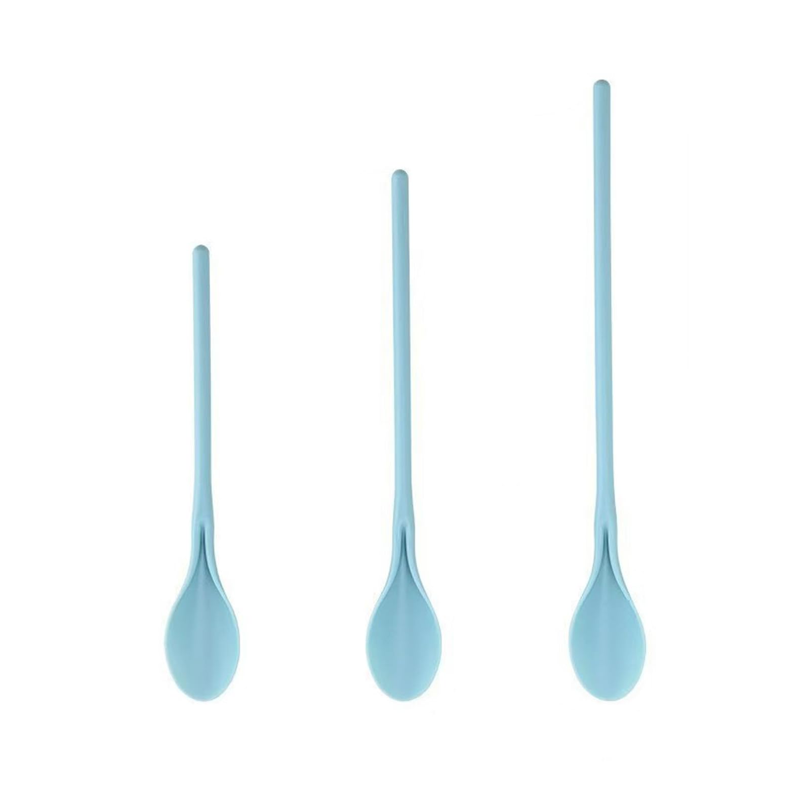 Coolhood Multicolor 3Sizes Stirring Spoon Cooking Spoon Set, Cooking Spoons Nonstick Kitchen Utensil For Stirring, Mixing And Serving Set