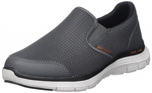 Skechers Flex Advantage 4.0 Tuscan, Slip on Hombre, Charcoal, 46 EU