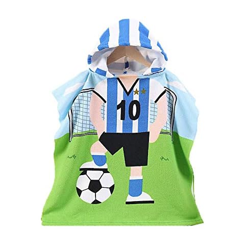 FANSU Kids Hooded Beach Towel Robe Cover
