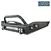 EAG Front Bumper with LED Lights and Winch Plate Fit for 07-18 Wrangler JK Offroad