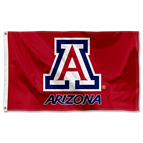 Wildcats Large Red 3x5 College Flag