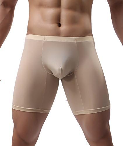 WINDAY Men's Briefs Breathable Ice Silk Sports-Inspired Underwear Boxer Briefs