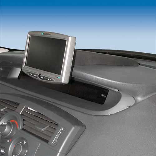Simil pelle/Leatheretteblack Kuda-Console per navigatore, per Renault Scenic dal 06% 2F03