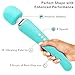 Metooka Therapeutic Cordless Massager - Powerful Massage Tool Handheld 8 Speeds 20 Patterns - Rechargeable Hand Massagers for Sore Muscles - Hand Held Massage Tool for Neck & Back