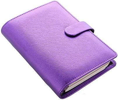 Filofax Personal Saffiano Organiser Metallic Violet, 21-028769