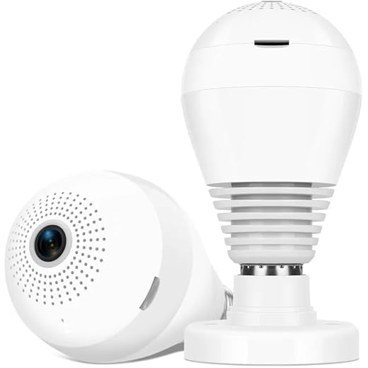 JNKC Bulb Camera 1080P 64Gb