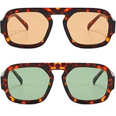2 Pack(tortoise/Green+tortoise/Champage)