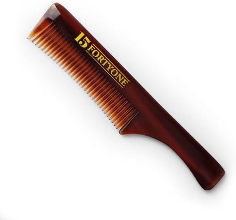 1541 London Pocket Moustache Comb - Brown (BC3)