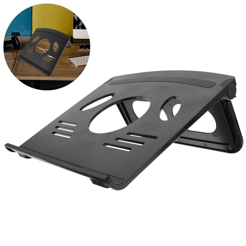 Soporte Ajustable para Laptop Toddmomy Negro miniatura 2