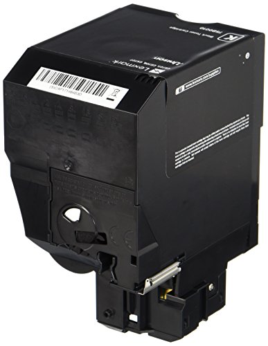 Toner noir Lexmark original pour éliminer les traces et Textes pâles
