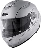 HPS HX21 Klapphelm Challenger Silber-Gr. 54/XS