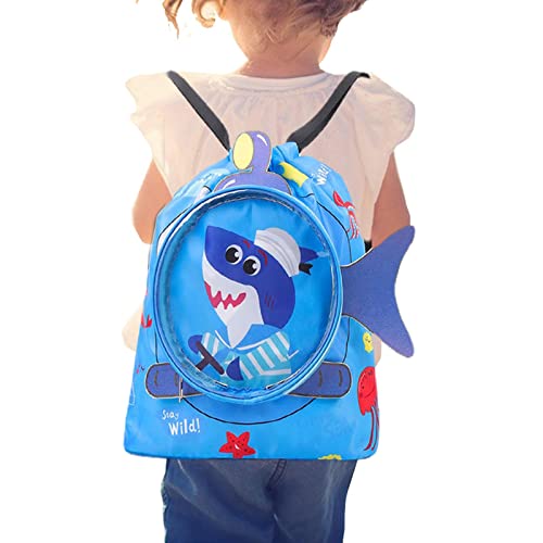 natação para crianças Compartimento seco e molhado - Sacos presente aniversário animais desenho anim