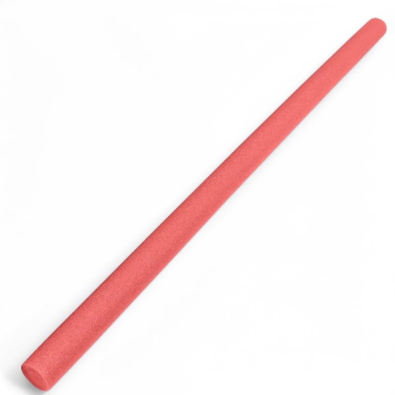 Flexible Swimming Pool Noodle Float Aid Swim Noodles Ring 1.5 Meter UK STOCK (1.5M Swimming Noddle -Red)