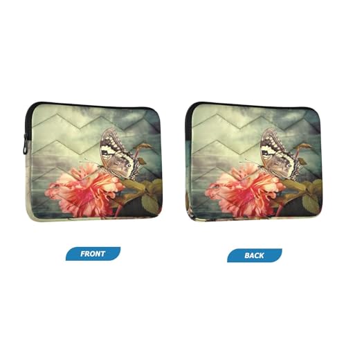 Funda para portátil vintage mariposa 13-14 pulg miniatura 2