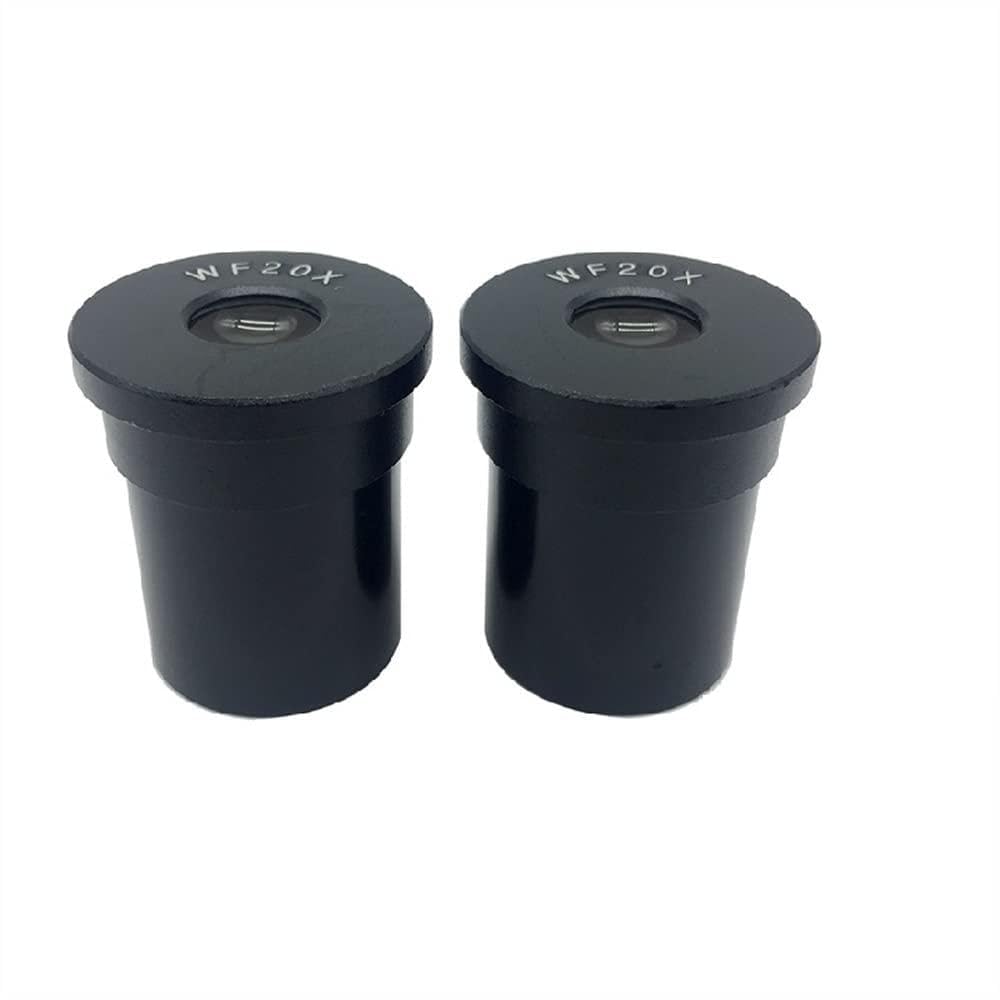 Akcesoria do mikroskopu laboratoryjnego 1 para okularów do mikroskopu biologicznego WF10X WF15X WF16X WF20X Średnica montażu ze szkła optycznego 23,2 mm Jeden ze skalą kratownicową (WF20X one w reticl