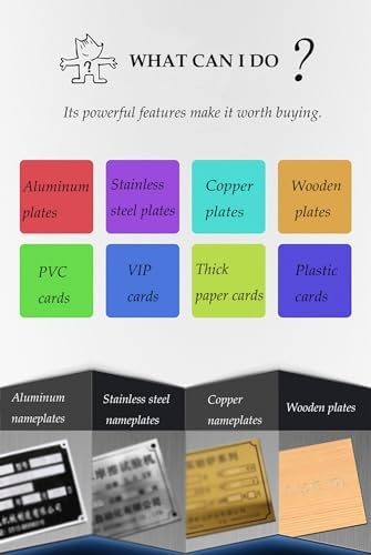 Professional Manual Metal Tag Maker - Semi-Automatic Stamping Printer for Industrial Nameplates, Asset Labels & Equipment Tags - 5mm Character Wheel Included