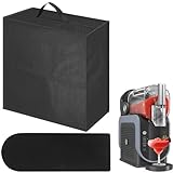 Cubierta de máquina de granizado 600D, cubierta impermeable resistente al calor, alfombrilla antideslizante para FS301C para FS301 para FS300 (cubierta+alfombrilla)