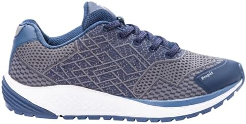 Propét Men's One Sneaker, Navy/Grey, 11 | Image 2