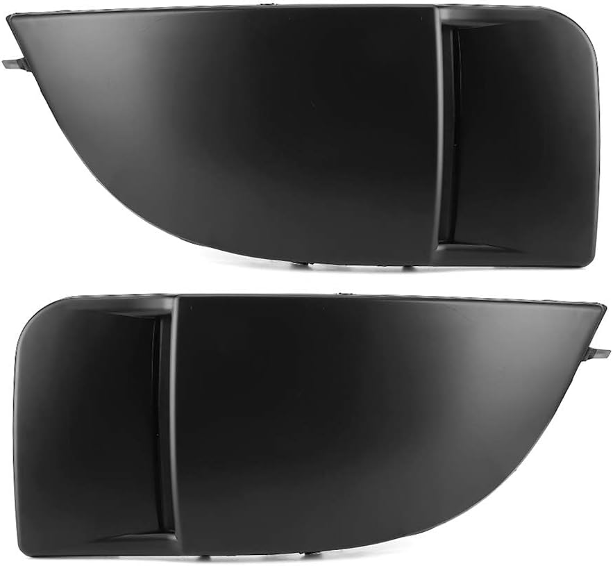 Fog Light Cover Fit for Impreza STI 04-05, 1 Pair ABS Front Fog Light Bezel (Matte Black)