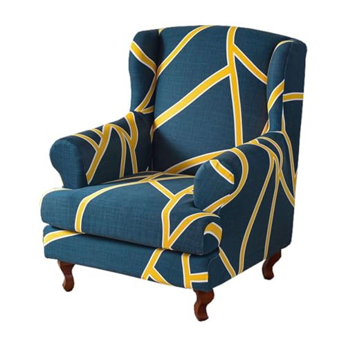 Housse de fauteuil à oreilles extensible pour protéger et rénover votre siège - 2