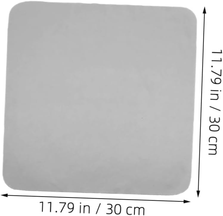 Large Eyeglass Cleaning Cloth 4pcs Microfiber Lens Cleaning Sheets for Glasses Sunglasses Laptop Screens Tv Screens Soft Fiber Fabric Wipes for Eyewear and Electronics
