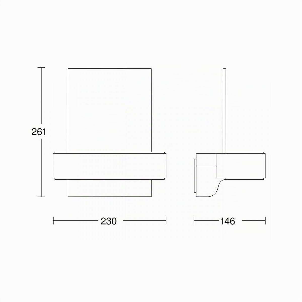 Steinel LED-Außenwandleuchte L 820 S silber, inkl. Hausnummer, 9,8 W, 679 lm, 160° iHF-Bewegungsmelder, 5m Reichweite